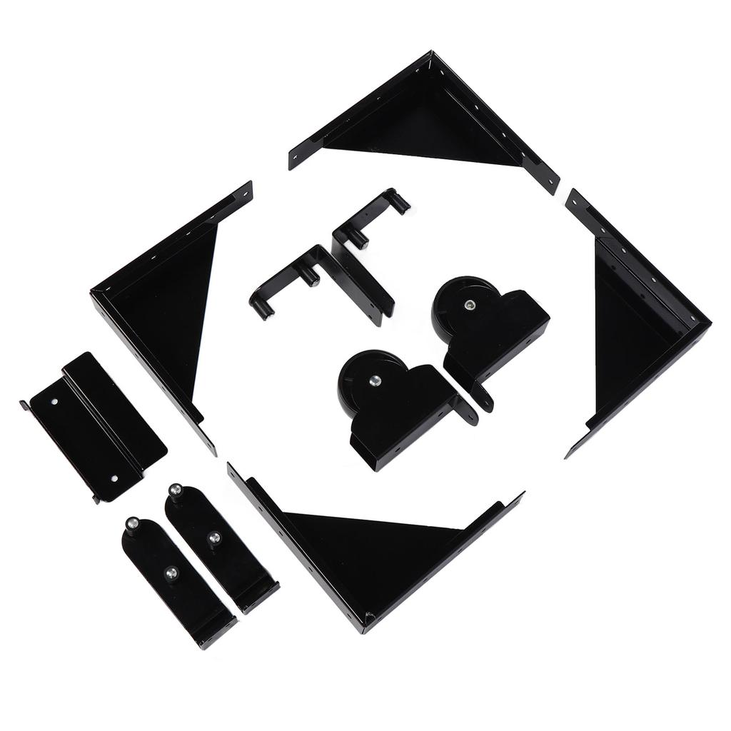 Sliding Gate Kit Heavy Duty Sliding Gate Hardware with Wheels Carbon Steel for Home Garden