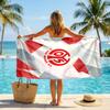 Mainz FC Druck Schnelltrocknendes Strandtuch Mikrofaser Saugfähig Tragbares Reise-Badetuch