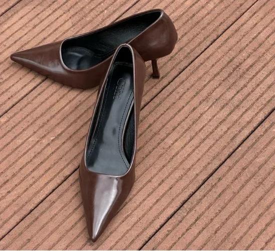 Women Sexy High Heels Pointed  Party Shoes Shallow Mouth One Kick Stilettos Women Heels Fashion Wedding Shoes 2025 New Styles