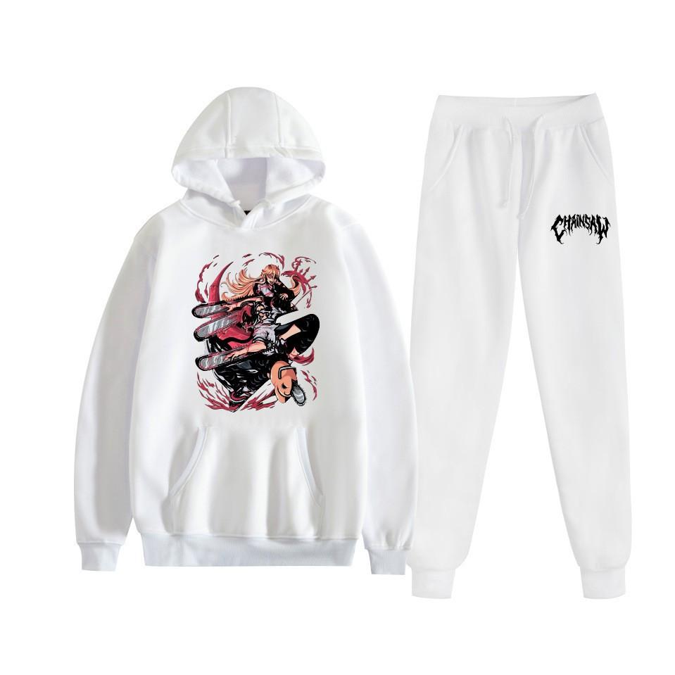 Chainsaw Man Chainsaw Man Anime Loose Hooded Sweater Set Hoodie Spot