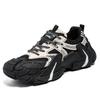 Spring and Summer Mesh Breathable Trendy Shoes, New Thick-soled Trendy Wear-resistant Sports Shoes, Men's Youth Running Sports Shoes