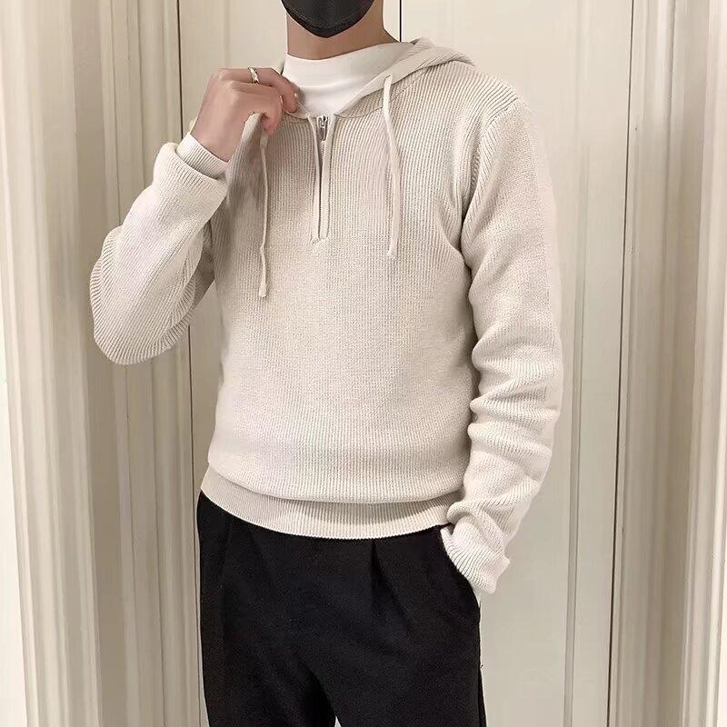 

Весна 2024 мужской свитер пэчворк разных цветов приятная для кожи ткань модный универсальный топ повседневная рубашка с длинными рукавами 3XL абрикосовый