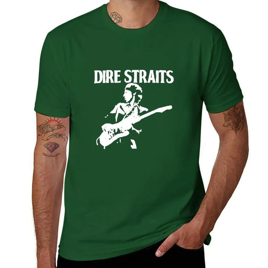 Dire Straits T-Shirt Anime T Shirts Graphic T Shirts Street Wear Tee Shirts for Men