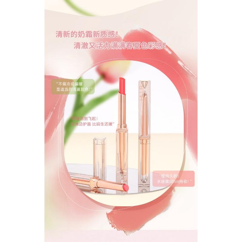 Hllr Glossy Moisturizing Lipstick Easy Coloring Long Lasting Non Stick Cup