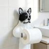 Cute Dog Toilet Paper Holder Dispenser Wall Mounted Roll Rack Dog Toilet Roll Holder  Kitchen