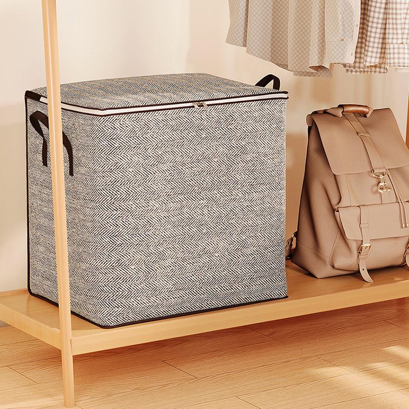 Große Kleideraufbewahrungsbox mit Deckel Großer Wäschekorb Organizer Tasche Für Baby Faltbar