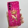 For Tecno Pova 3 6.9" Case Crown Letters Liquid SIlicone Soft TPU Phone Cases For Tecno Pova3 LF7n Camera Protection Back Cover