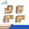All Copper 1-Inch Elbow Fittings: 4-Point, 6-Point, Inner & Outer Thread Connectors for Solar Water Pipes & Gas Hardware.