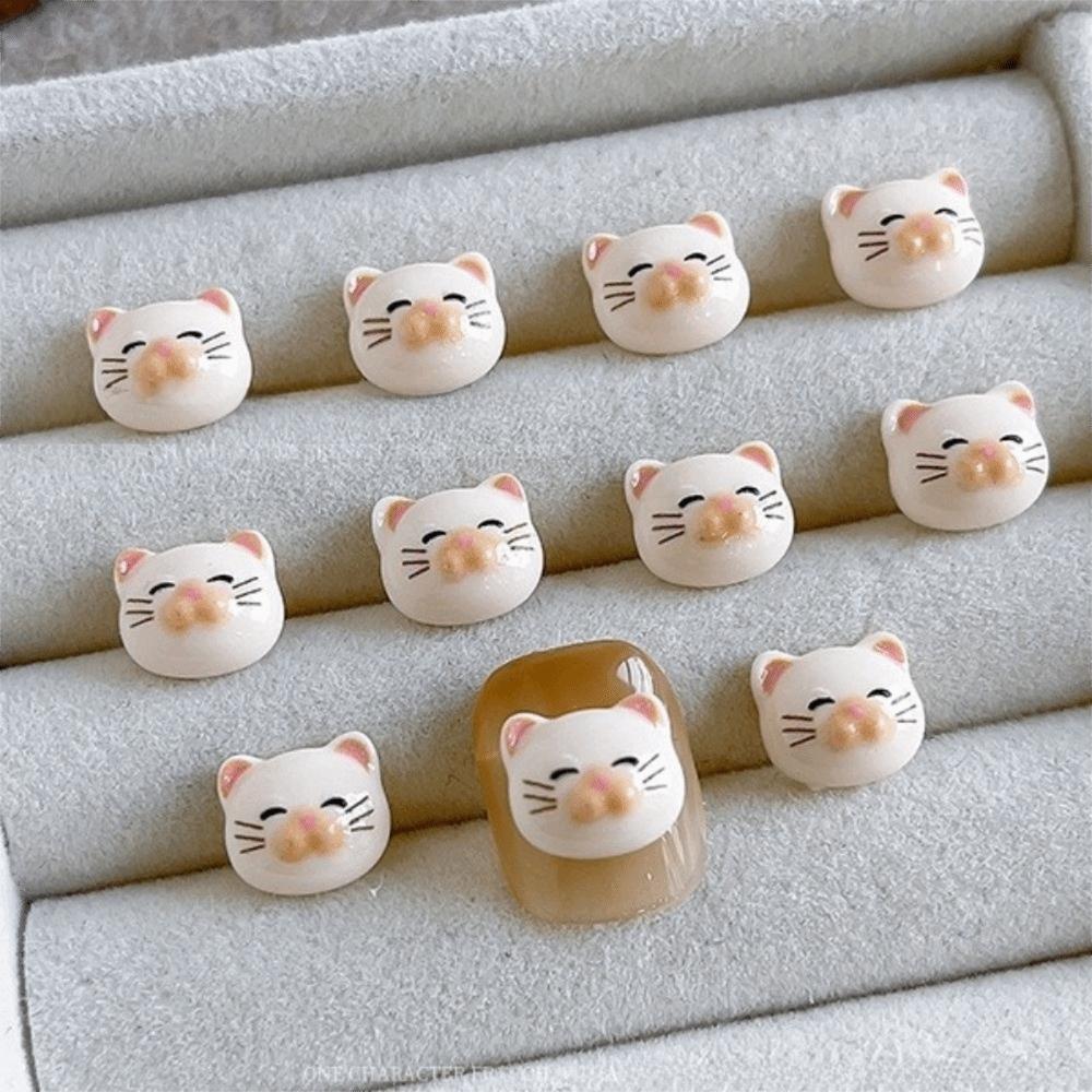 Little Fish Series Nail Art Charms DIY Craft Nail Decorations Resin Designer Charms for Nail Art