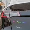 Tesla Model 3/Y/X/S Bumper & Window Seven-Color Decorative Stickers