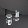 Furniture Connector Glass Clamp Holder Bracket for 10-12mm Thick Glass Metal Fixed Clamp Adjustable Shelf Corner Bracket