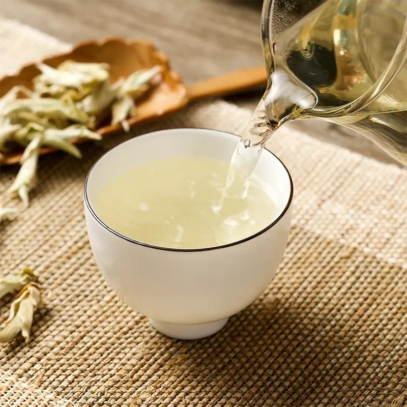 Пуэр листовой Шэн ча 250г Юньнань Белый бутон Чай Пуэр Бай Я Бао Шэн — фото 6