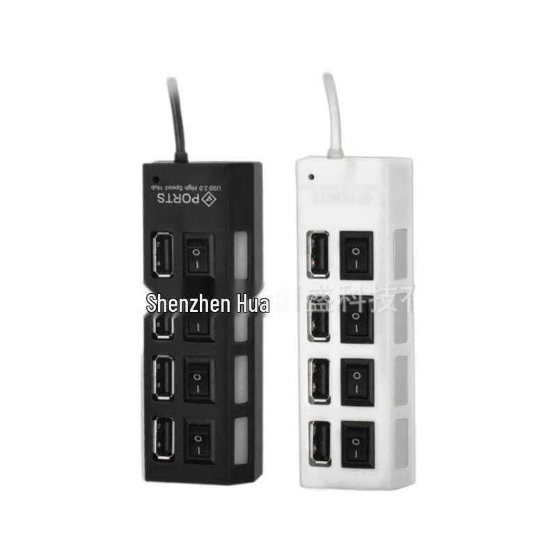 High-Speed 4-Port USB 2.0 Hub with Independent Switches