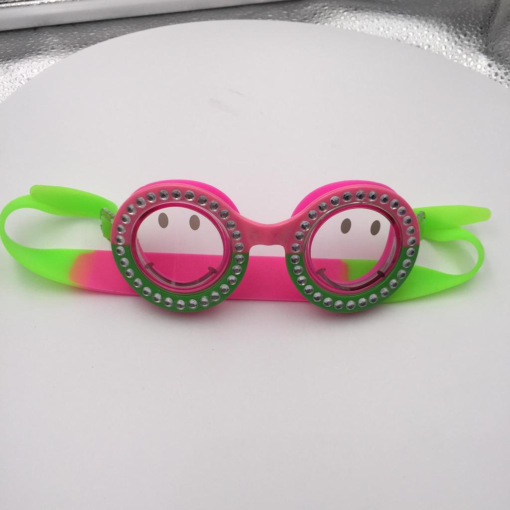 Wodoodporne okulary pływackie dla dzieci z kreskówkowym wzorem, maska do nurkowania zapobiegająca parowaniu dla chłopców i dziewcząt, możliwość personalizacji logo