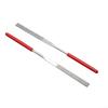 Hand Tool Needle File File 0.12*5.51" Red Metal Stone Grinding Flat New