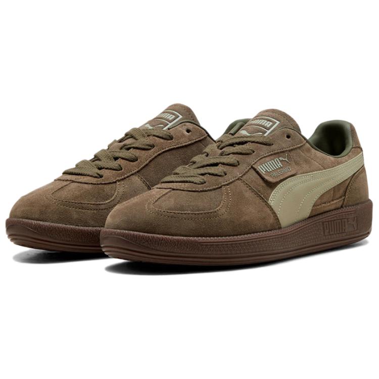 Puma Palermo Comfortable Versatile Training Shoes Unisex Shoes Brown 396463-89