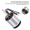 Jiawu H550 Brushless Motor, RC Helicopter Accessories Aluminum Alloy H550 3538 1220KV Brushless Motor with Copper Tube for 550 RC Helicopter