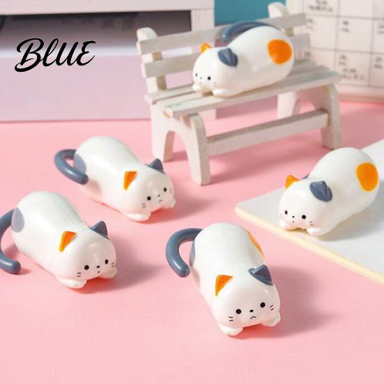 Children Cat Toy 1/3Pcs Wind-up Rolling Toy Stress Anxiety Relief Kitten for Interactive Desk Decoration Clockwork Animal Kids Adults Mini