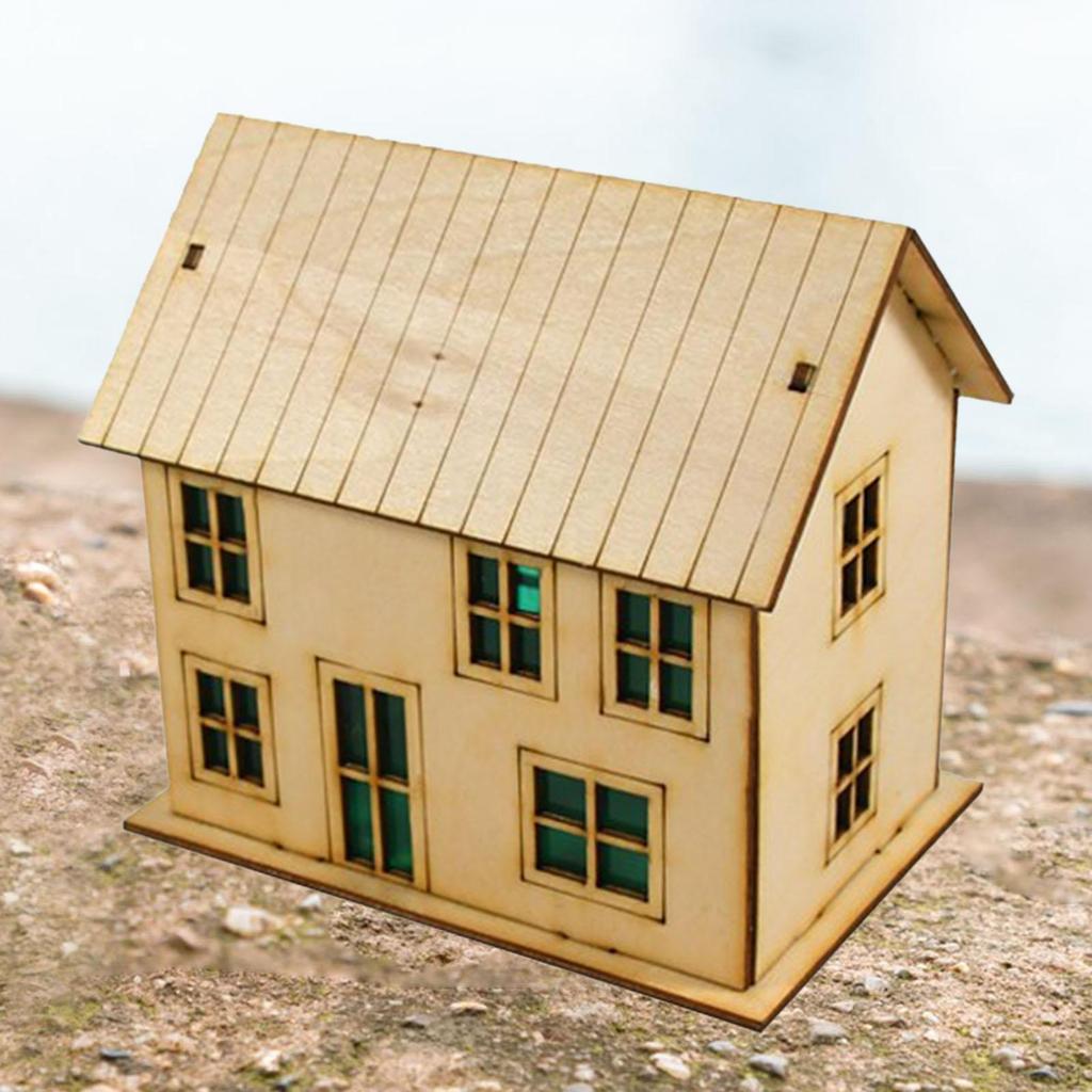 1/60 Miniature House Model Building Architecture Scene for Teens Adults Unique Gifts