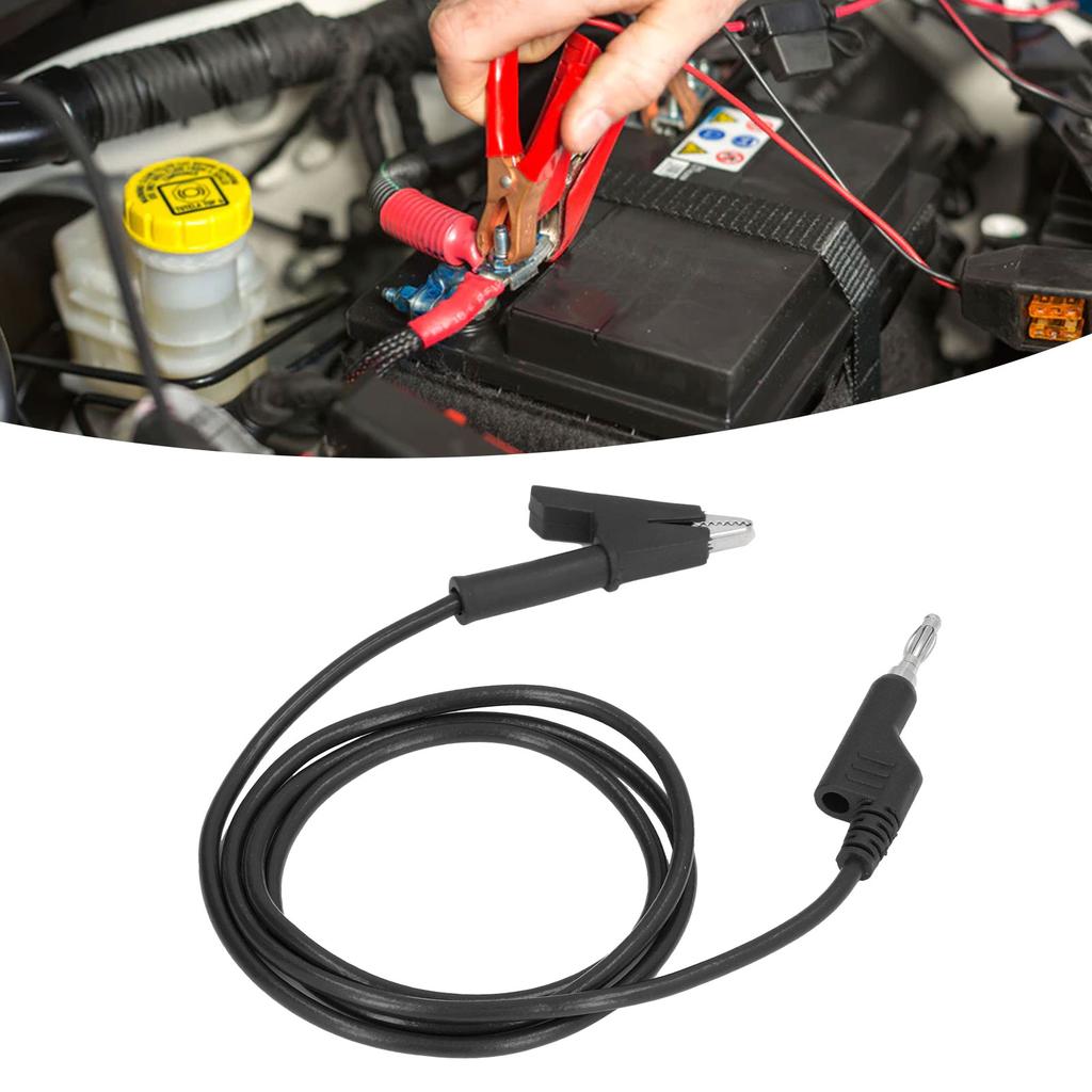   Clip Test  s Banana Plug Wire Cable Flexible for Electrical Testing J.70035‑1 4mm