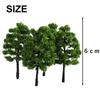 heizi Diorama Set of HO N Railway Architectural Miniature Plastic Materials Dark Trees, 60, Gauge, Gauge, Landscape, Trees, Models, Models, Models,