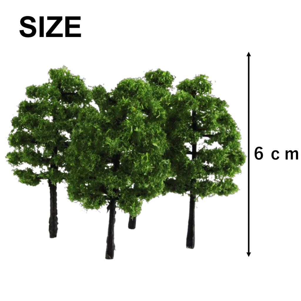 heizi Diorama Set of HO N Railway Architectural Miniature Plastic Materials Dark Trees, 60, Gauge, Gauge, Landscape, Trees, Models, Models, Models,