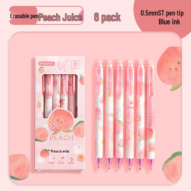 

Персиковая гелевая ручка 0,5 мм с термочувствительными чернилами для студентов 0.5mm