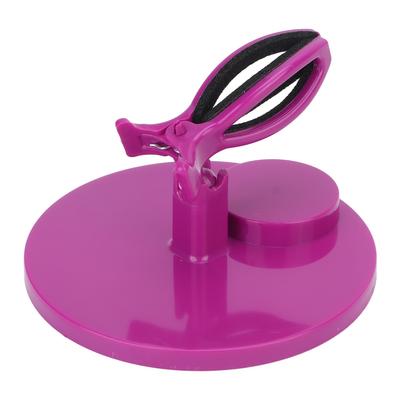 Nail Polish Bottle Holder Stand Wide Base Prevent Fall Off Nail Gel Fixing Clip for Manicure