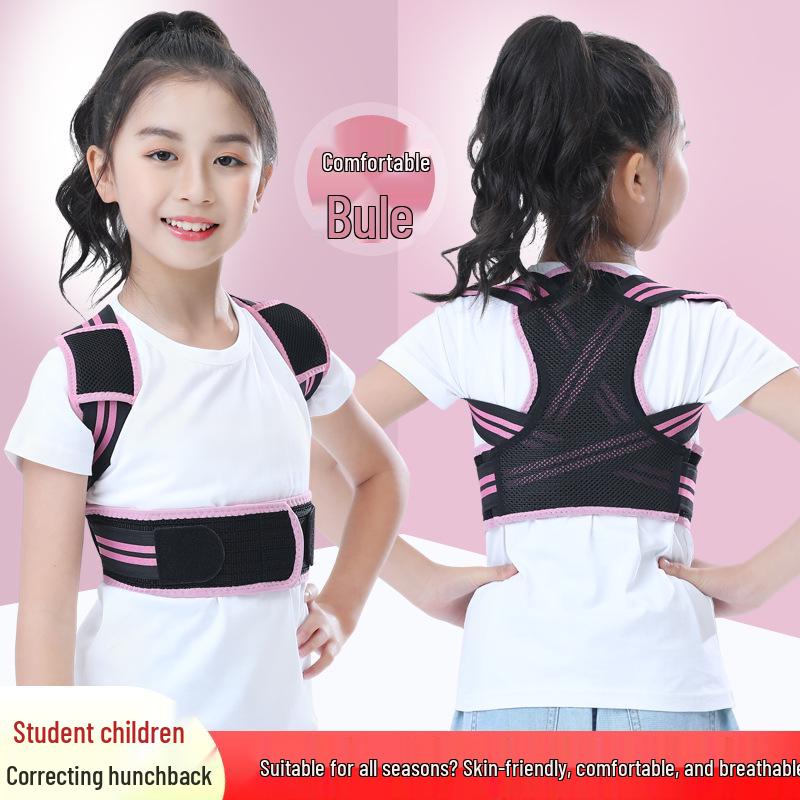 Posture Corrector Belt for Students and Adults - Anti-Choke Back Support for Men, Women, and Children