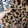 0,5/1/2 Iarduri 10mm Piele Sintetică Imitație Blană de Iepure Imprimeu Leopard pentru Haine de Iarnă Pânză Decorativă Pânze pentru Cusut DIY Handmade