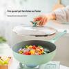 Buydeem Light Color 30cm Ceramic Non-stick Wok