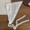 Embroidered Lace Triangle Scarf Ethnic Style Skirt Curtain  Scarf Accessories