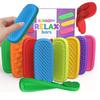 Bande Sensorielle en Silicone Jouets Fidget Enfants Autisme Décompression Calmant Jouet Fidgeting Adultes Stress Bureau Anxiété Soulagement Jouet Sensoriel