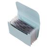 Nail Art Template Plate Storage Book Holds 20 Slot Stamping Plates Compact Design for Salon Professional Studio