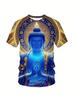 3D Print Buddha Shakyamuni Buddhist T Shirt Ancient India Spiritual Totem Kid Streetwear T-shirts Summer Fashion Mens Clothing