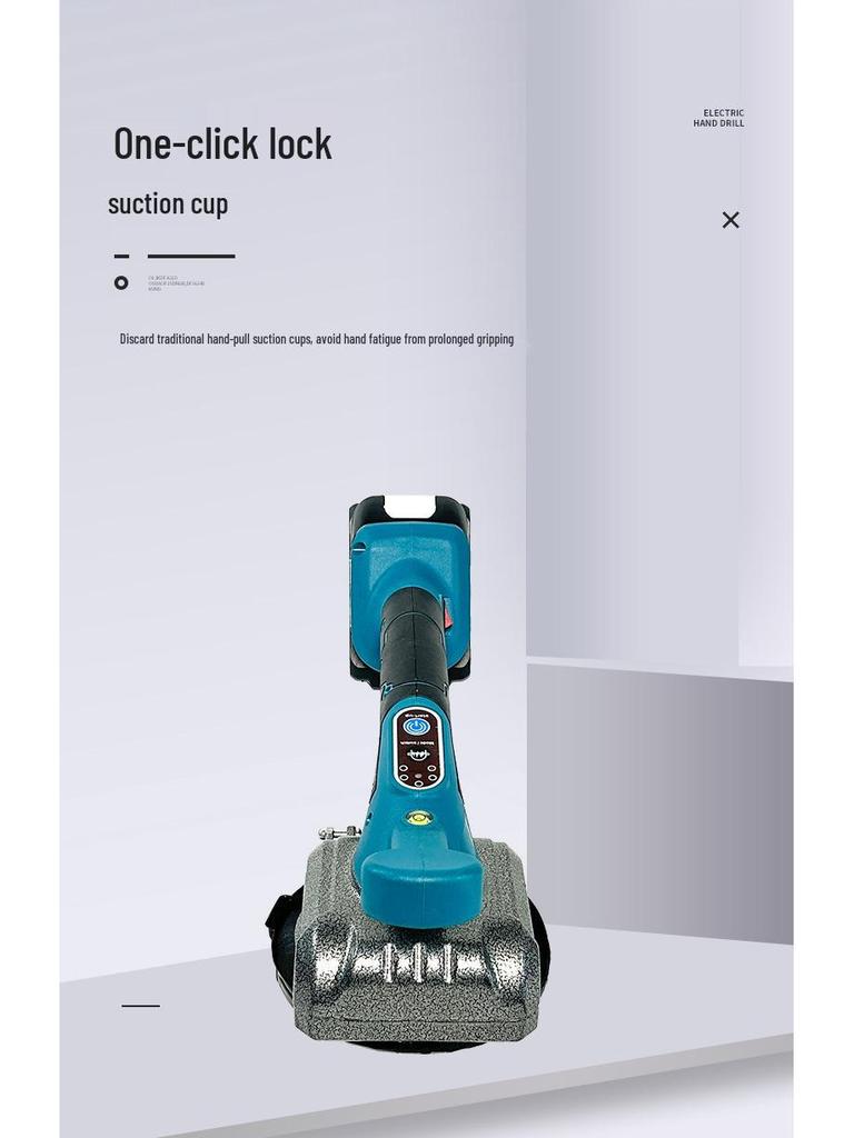 Multifunctional Automatic Floor & Wall Tile Laying Machine with Lithium Battery