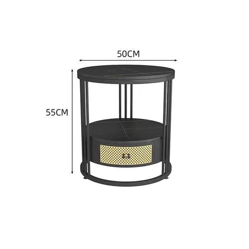 Round Center Modern Coffee Table Outdoor Lounge Center Luxury Room Tables Auxiliary  Household Items