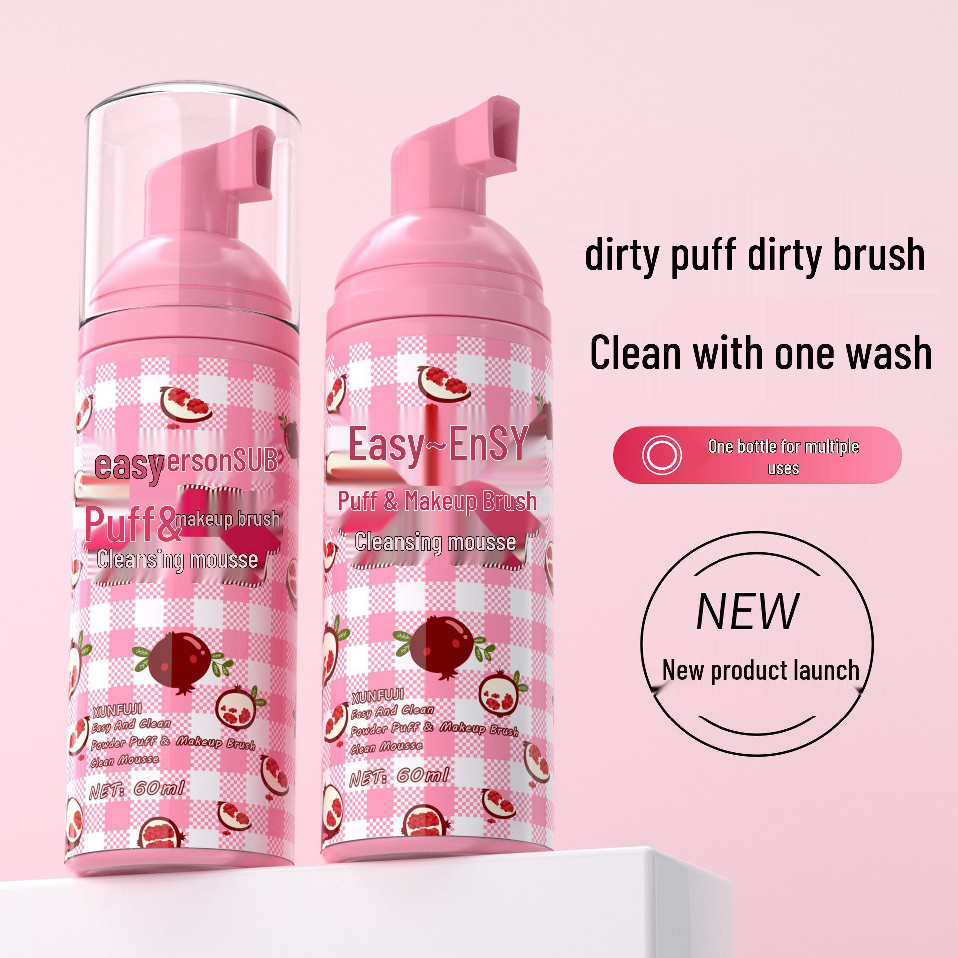 

60ml Makeup Brush & Sponge Cleaning Mousse