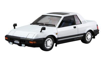Aoshima Bunka Kyozai Maßstabsmodellauto Serie 83 Nissan HN12 Pulsar EXA 1983 Kunststoffmodell 1/24 Nr.