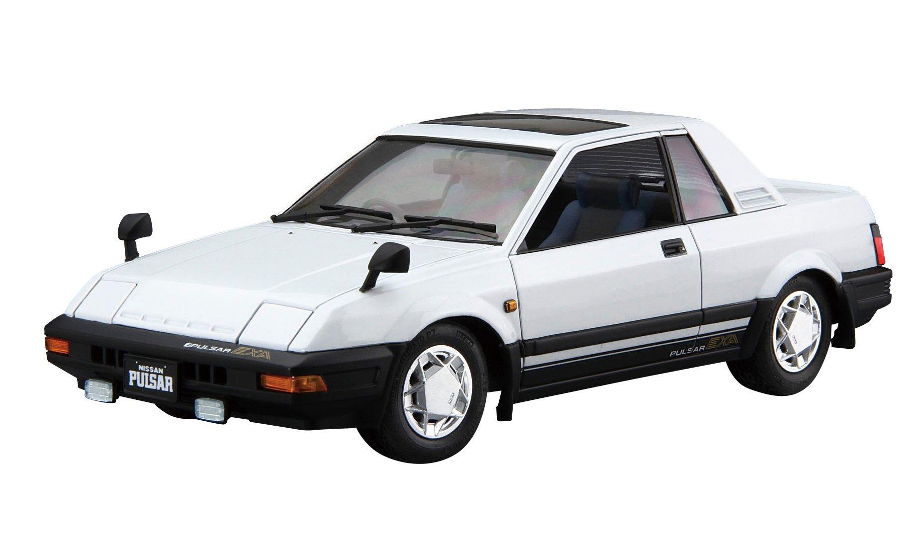 

Aoshima Bunka Kyozai Scale Model Car Series 83 Nissan HN12 Pulsar EXA 1983 Plastic Model 1/24 No.