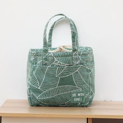 Isolierte Lunchtasche aus Segeltuch, Lunchbox, Handtasche, tragbarer Picknick-Lebensmittelbehälter für den Außenbereich, Schule, zum Frischhalten von Lebensmitteln, Aufbewahrungstasche