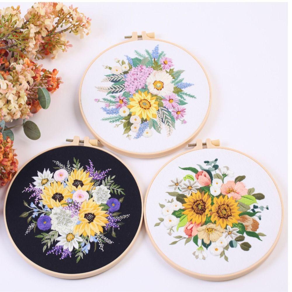 3D DIY Embroidery Kits Handmade Embroidery Stitching Kits New Embroidery Kits Sewing Craft
