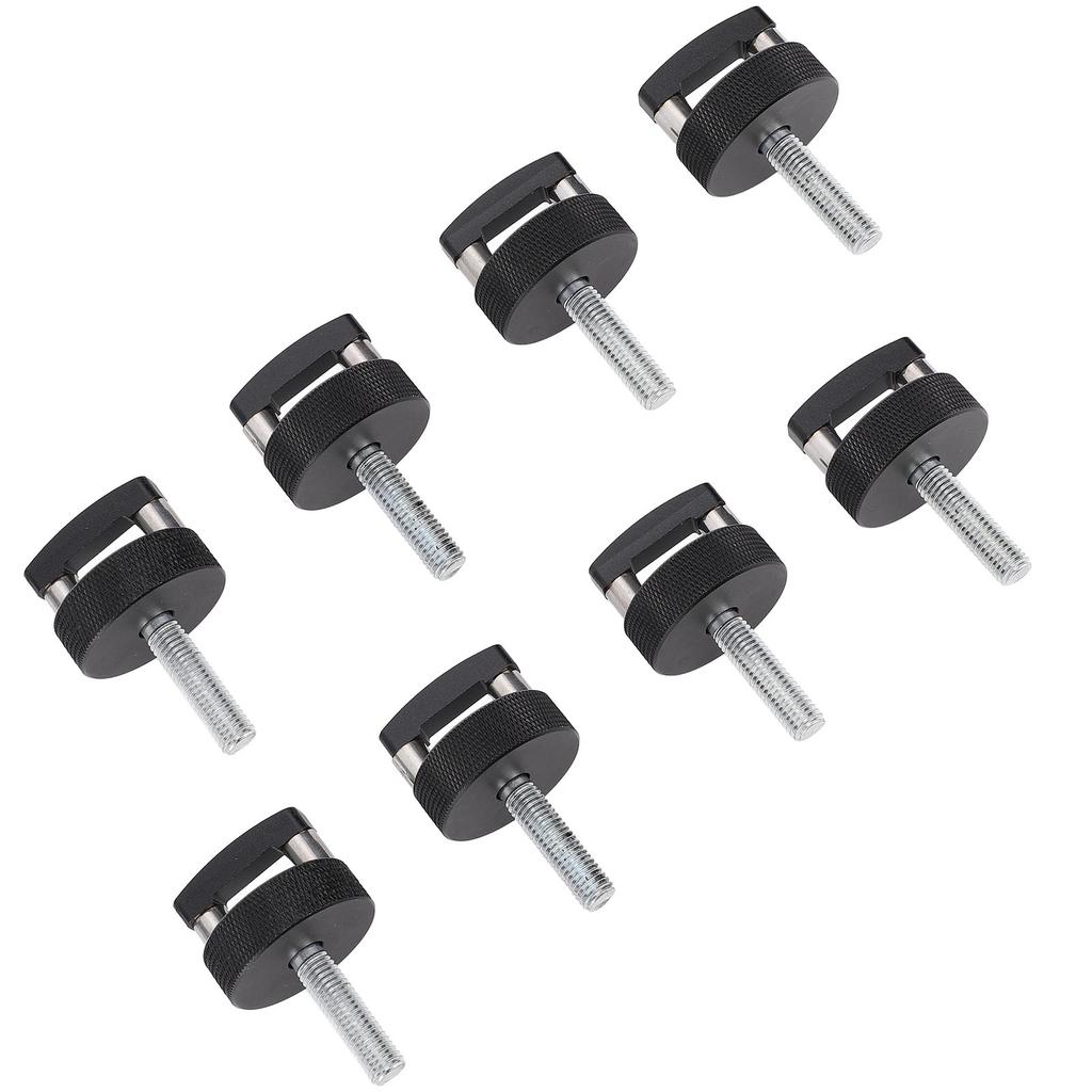 Quick Relse Thumb Screw Aluminium Alloy Red Hard Top Quick Removal Fastener Thumb Screws with Integrated D