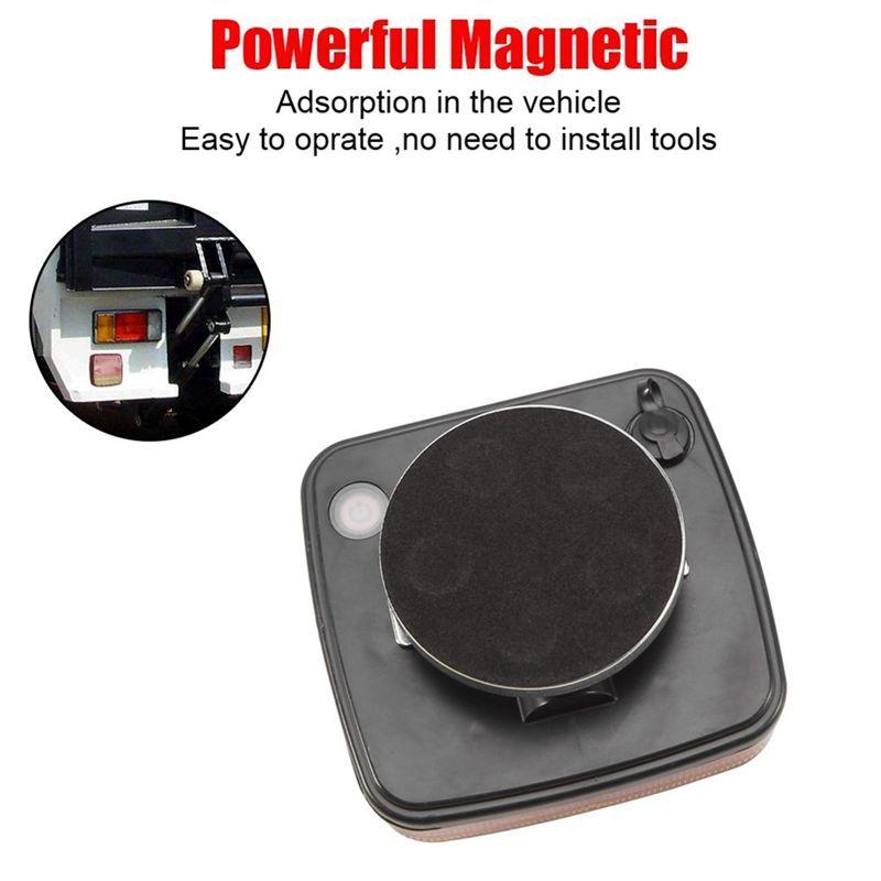 A79F-Wireless Trailer Lights Kit For Towing Truck, Rechargeable LED Tow Light With Magnetic For Boat Trailer RV