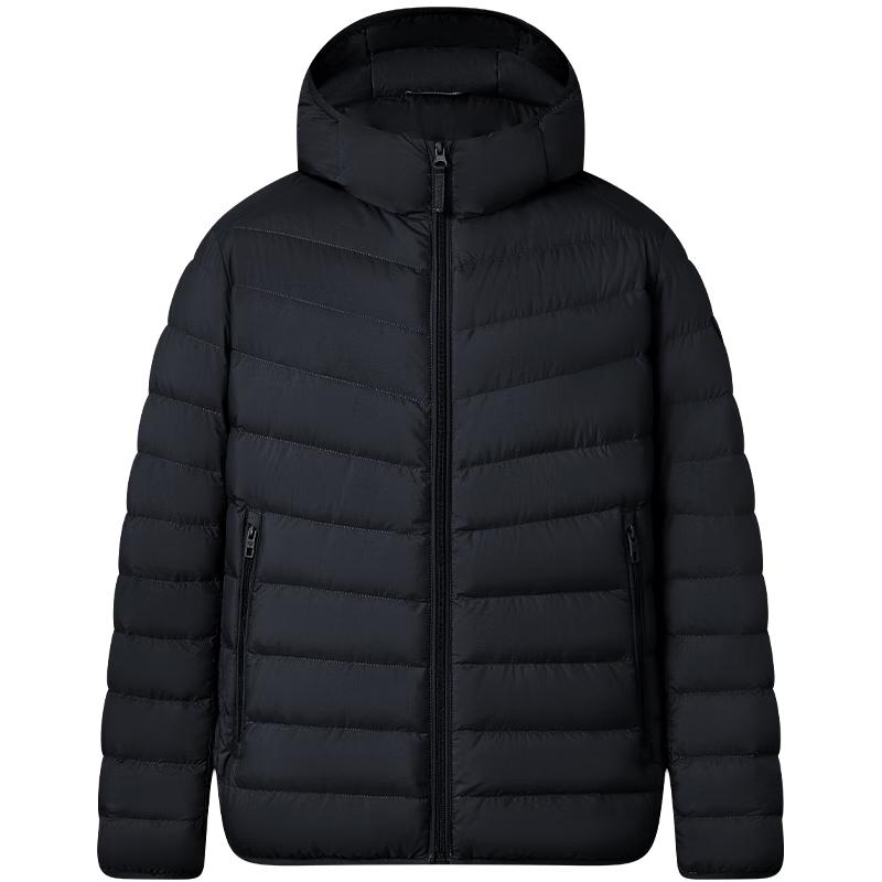 Tanboer Men s Lightweight Hooded Down Jacket 5XL