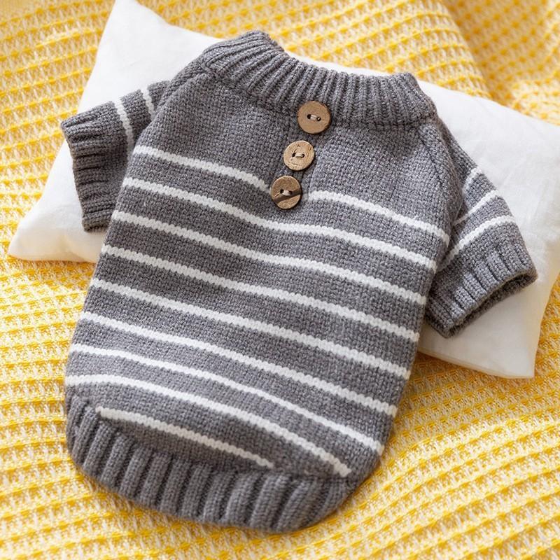 Jesień i Zima Ciepły Kot Słodki Dzianinowy Plecak Sweter dla Bezwłosego Kota Pies Teddy niż Niedźwiedź Odzież Ubrania dla Zwierząt