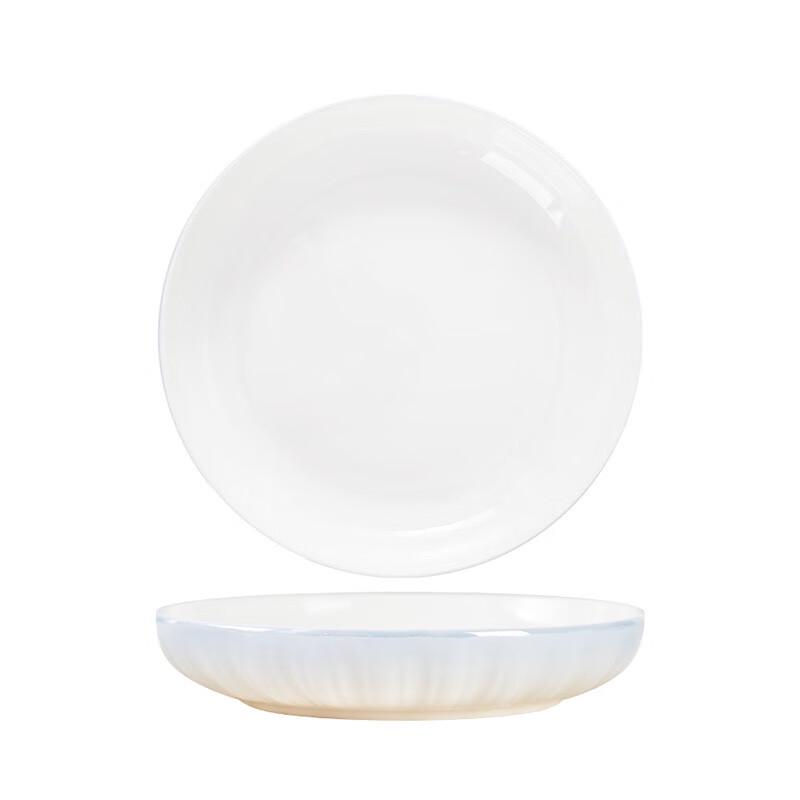 ZISIZ Rococo Gradient Blue 10-Piece Dinnerware Set
