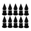 Windshield Wind Screen Spike Bolts M5 Screws Nuts Motorcycle Modification AccessoriesBlack