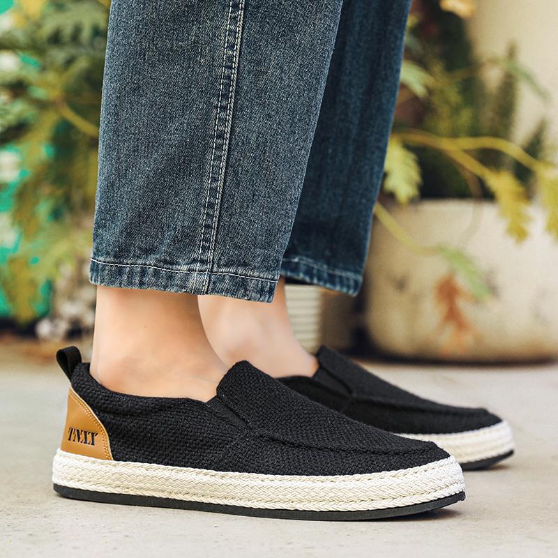 Men's Slip-on Espadrille Loafer Outdoor Sneakers Sport Shoes