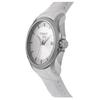 Tissot Kutu Collection Quartz Movement Women's Watch 32mm White Dial Stainless Steel Case Leather Strap T035.210.16.031.00